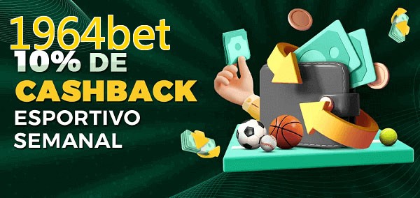 10% de bônus de cashback na 1964bet